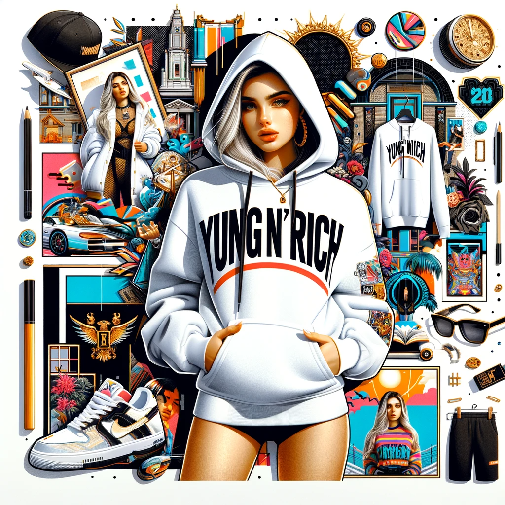 Winter Wardrobe Essentials: Styling the YUNG'N'RICH Women's Pullover White Hoodie