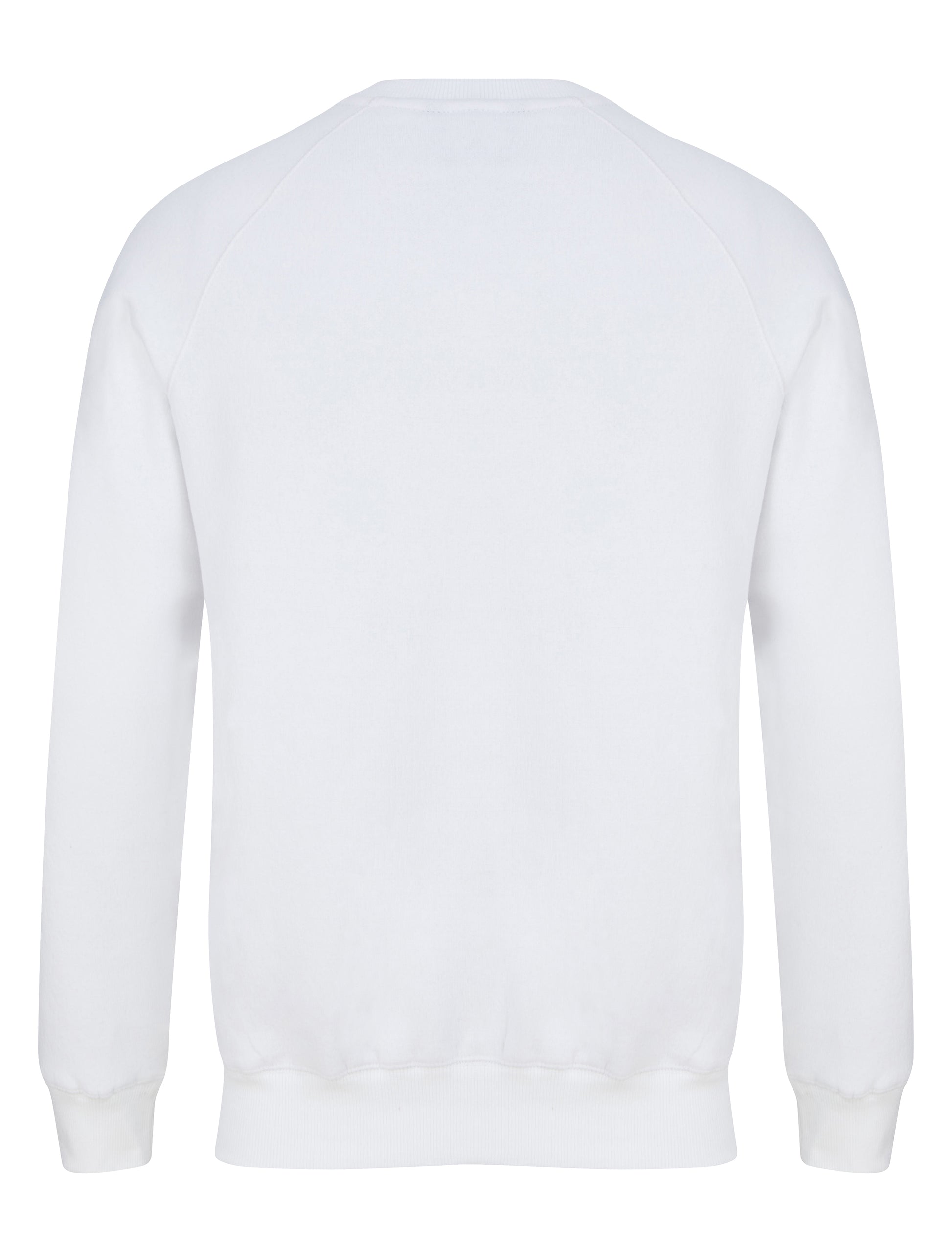 YUNG'N'RICH CREW NECK SWEATSHIRT - colour white back view