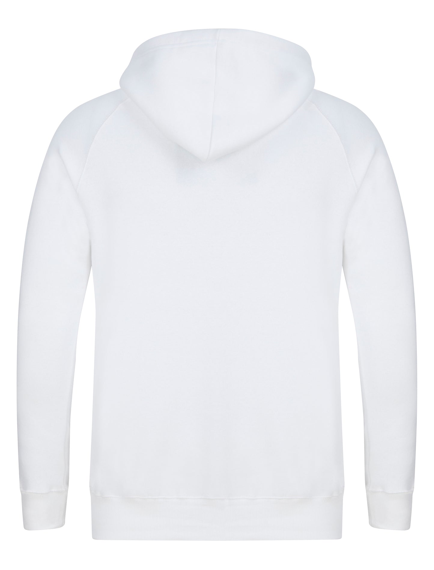 YUNG'N'RICH White Hoodie back view