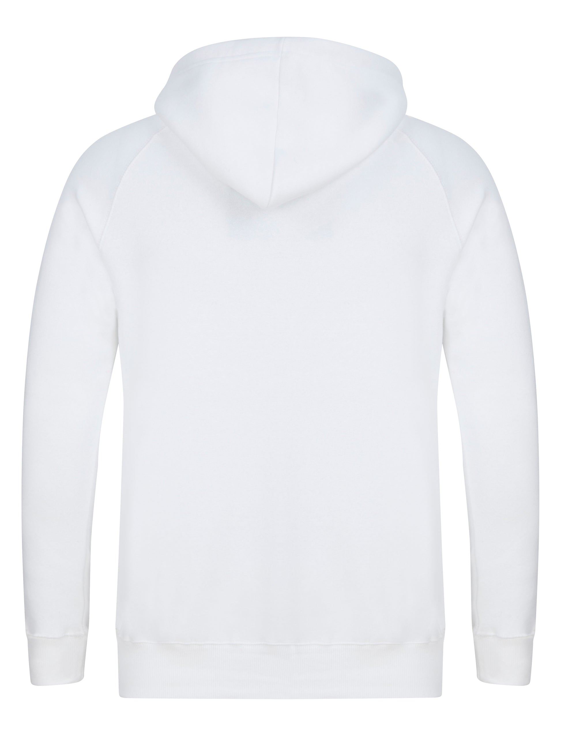 YUNG'N'RICH White Hoodie back view
