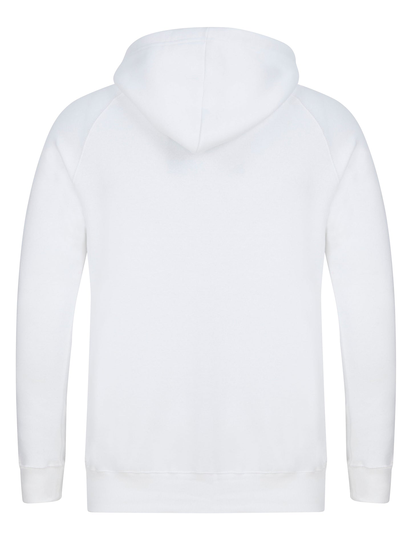 YUNG'N'RICH White Hoodie back view