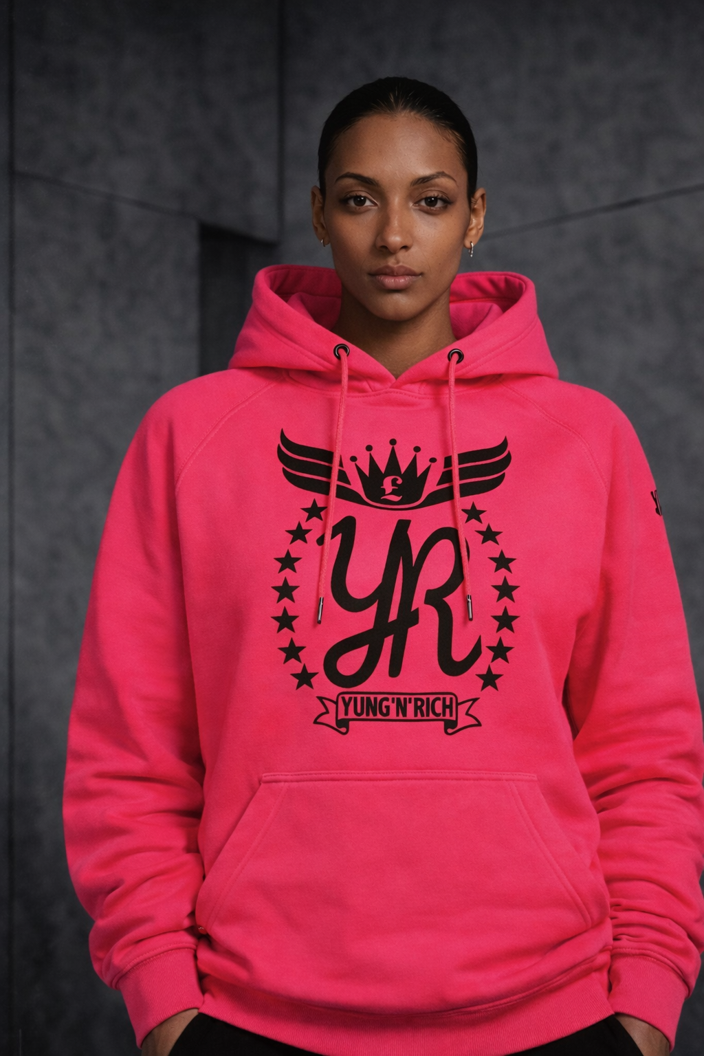 YUNG'N'RICH MONARCH Archive Essential Hoodie