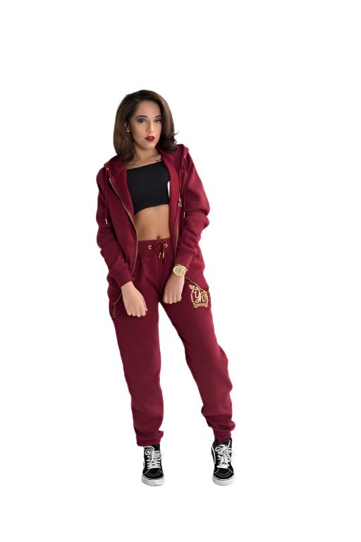 Black and gold tracksuit womens best sale